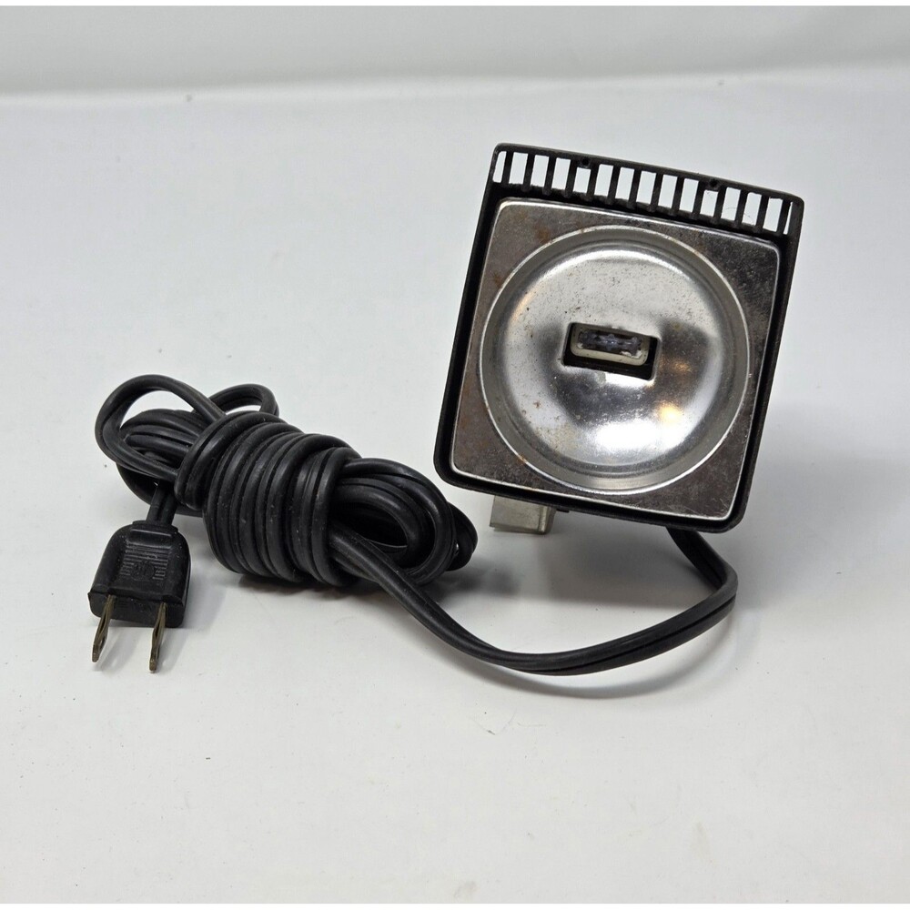 Agena Super 8 Movie Light Flood‎ Spot 650W Vintage 1960s USA DYY Bulb Mount
